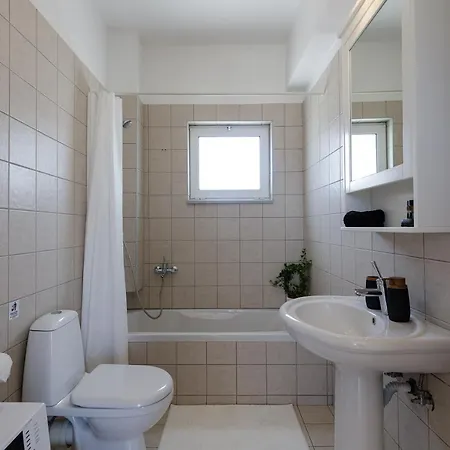 Adelphes Beachfront Apartment With Direct Connection To The Beach Chania  Exterior photo